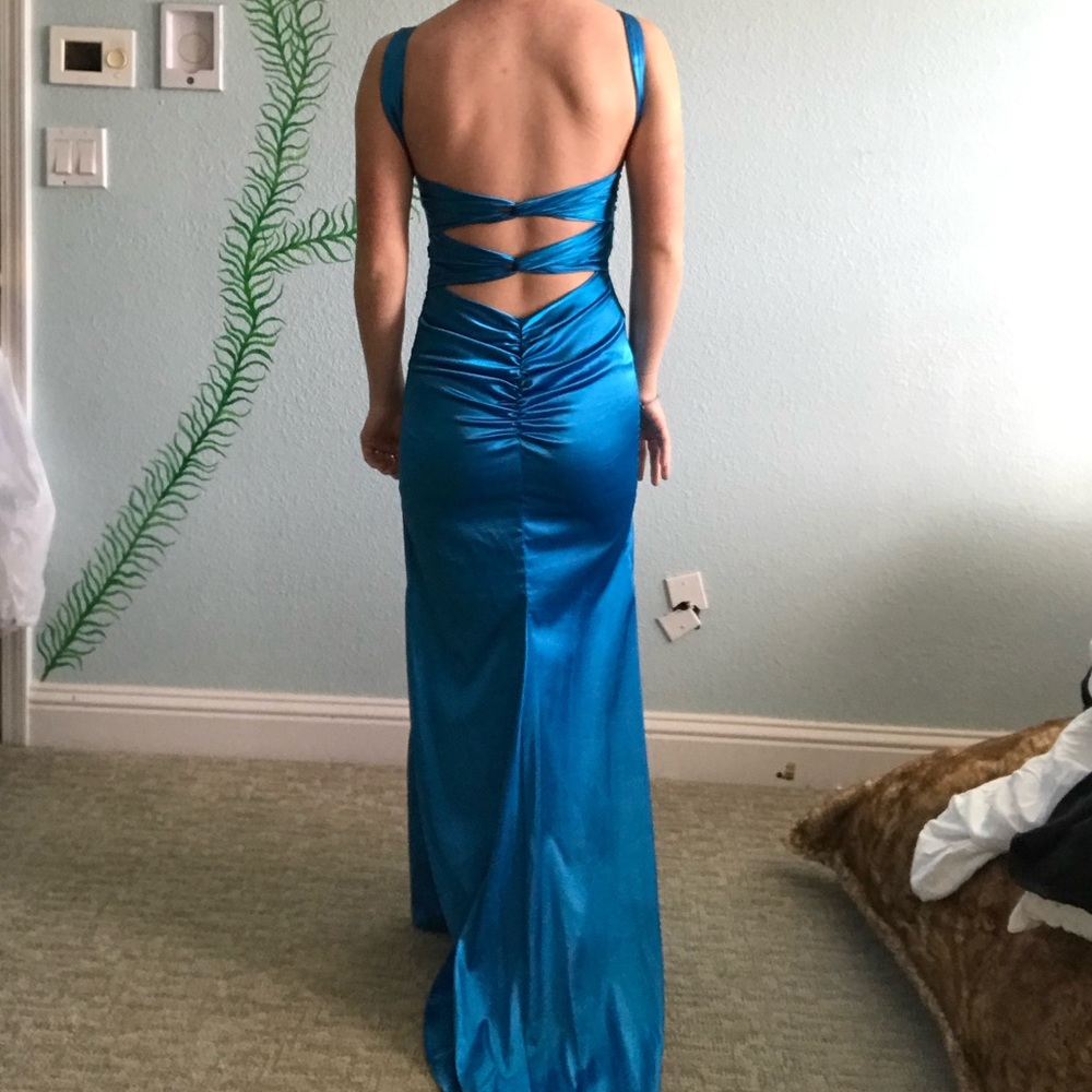 COPY - Zum Zum Formal/Prom Dress - Ocean Blue